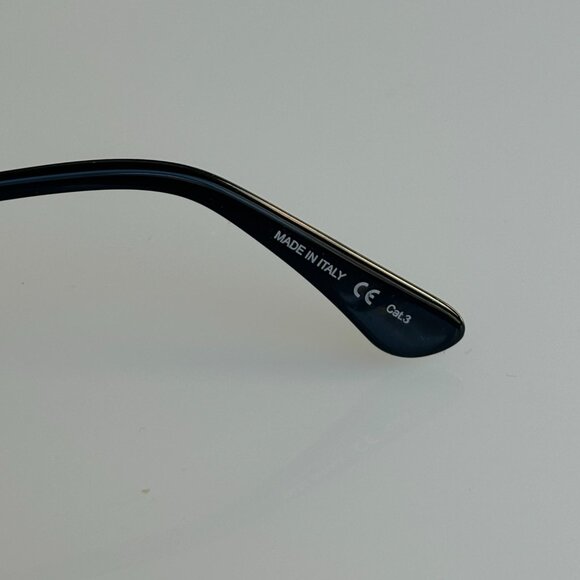 YSL Mens Aviator Sunglasses Classic 11 Zero 003 Mirror Lens - Picture 5 of 5